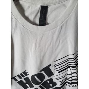 the Hot Club  t shirt size   Medium white